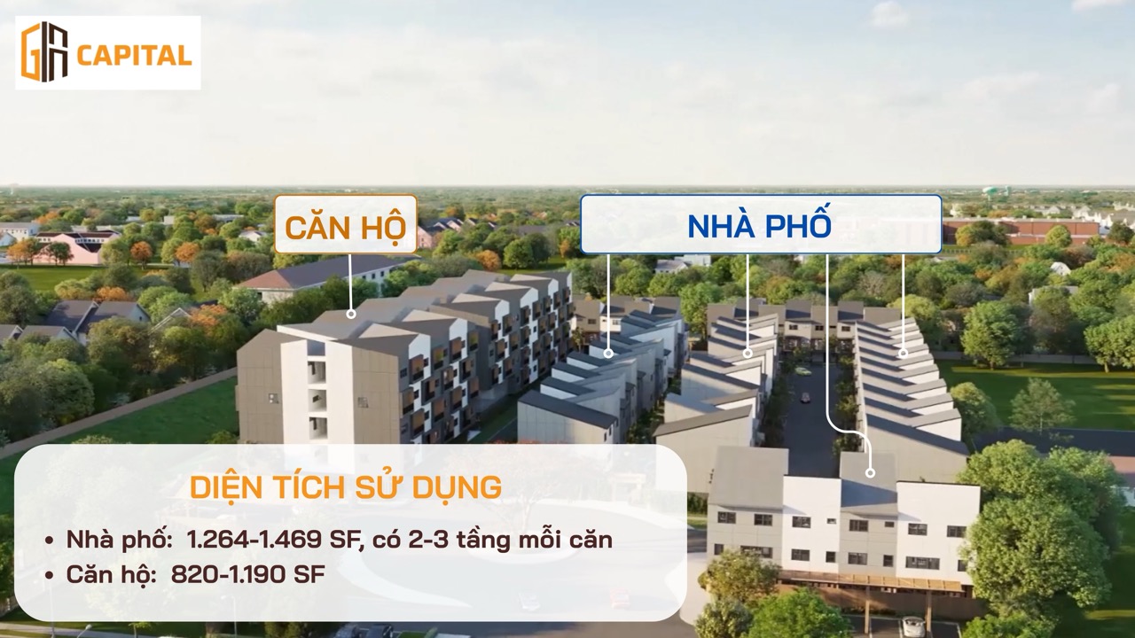 Sản phẩm căn hộ đa dạng – Phù hợp với mọi nhu cầu