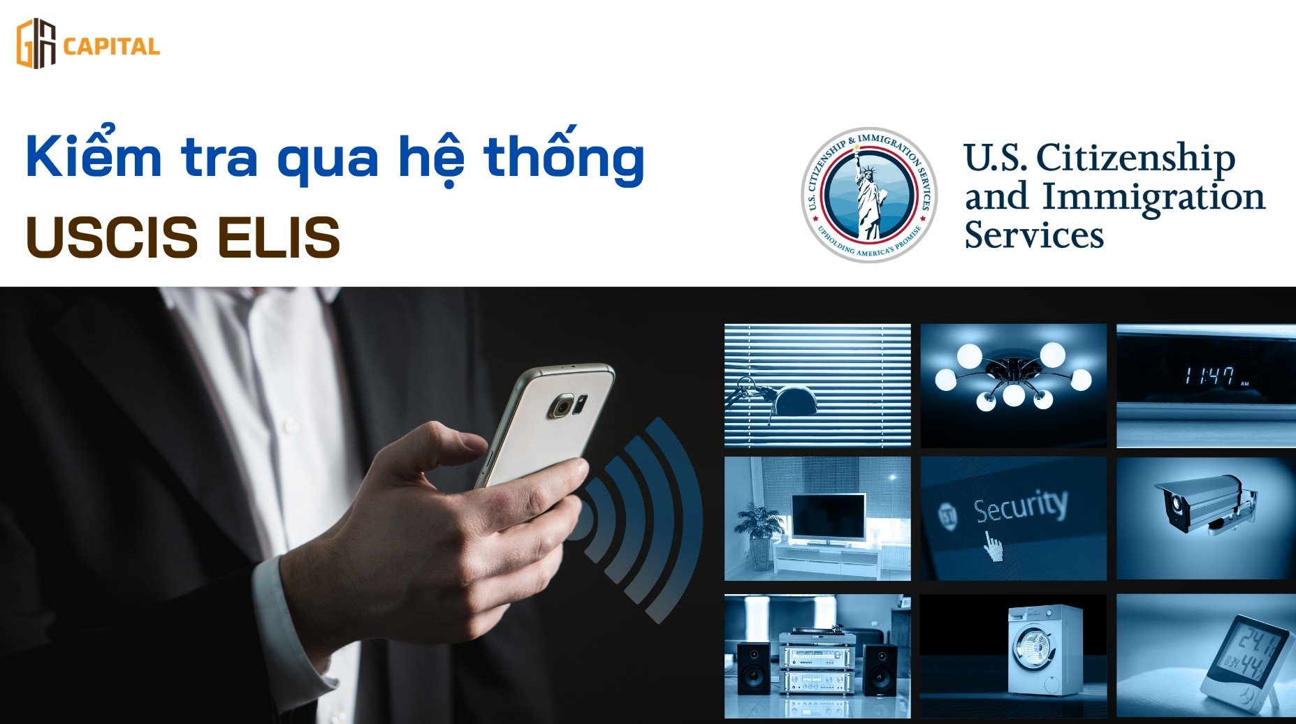 Kiểm tra qua hệ thống USCIS ELIS