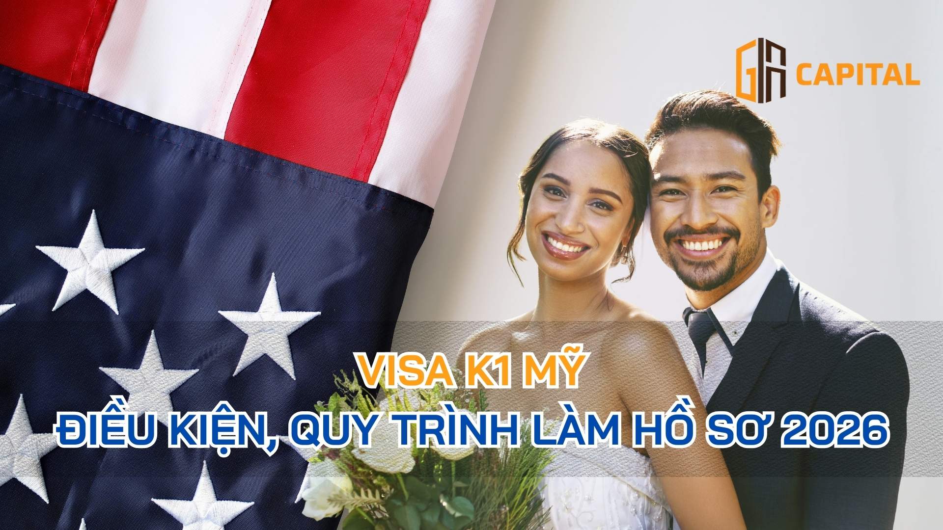 Visa K1 Mỹ: Điều Kiện, Quy Trình Làm Hồ Sơ 2026