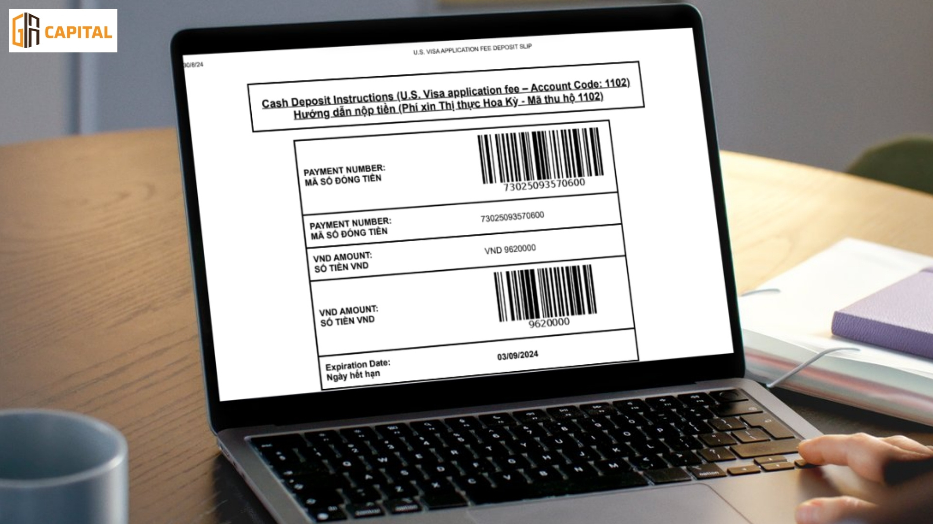 Nộp phí gia hạn visa Mỹ tại bưu điện 