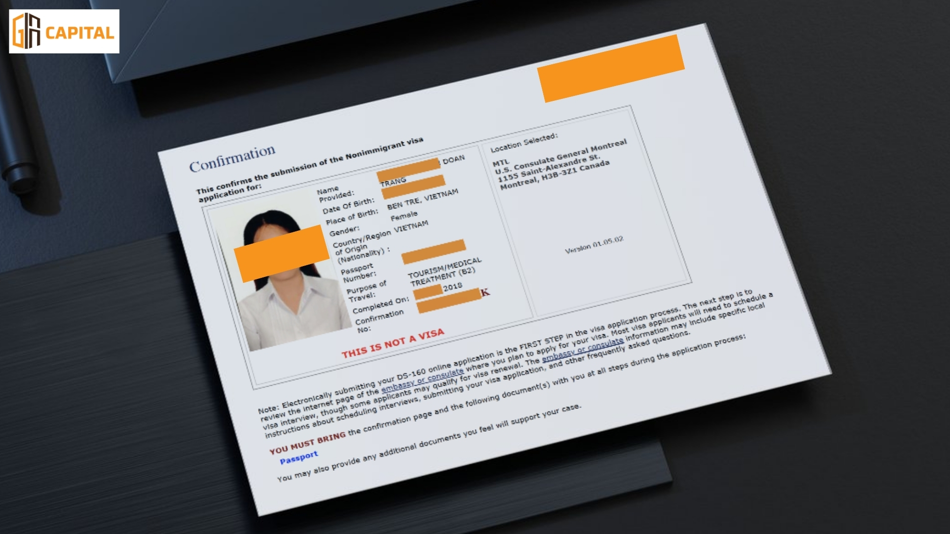 Các bước gia hạn visa Mỹ online qua đường bưu điện