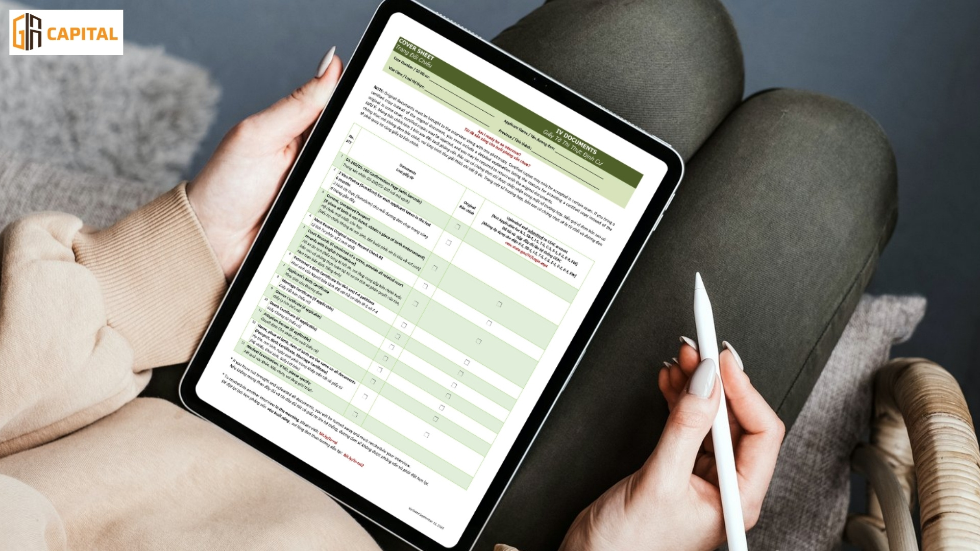 Những loại giấy tờ cần mang theo khi phỏng vấn visa Mỹ?