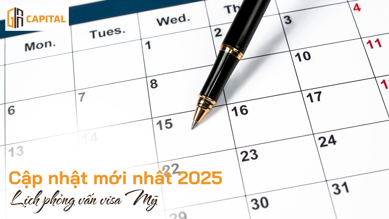 Lịch phỏng vấn visa Mỹ