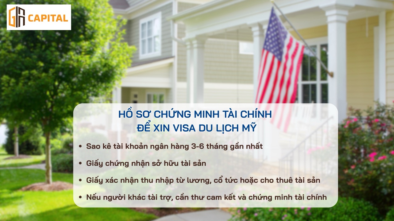 Hồ sơ xin visa du lịch Mỹ cần chuẩn bị