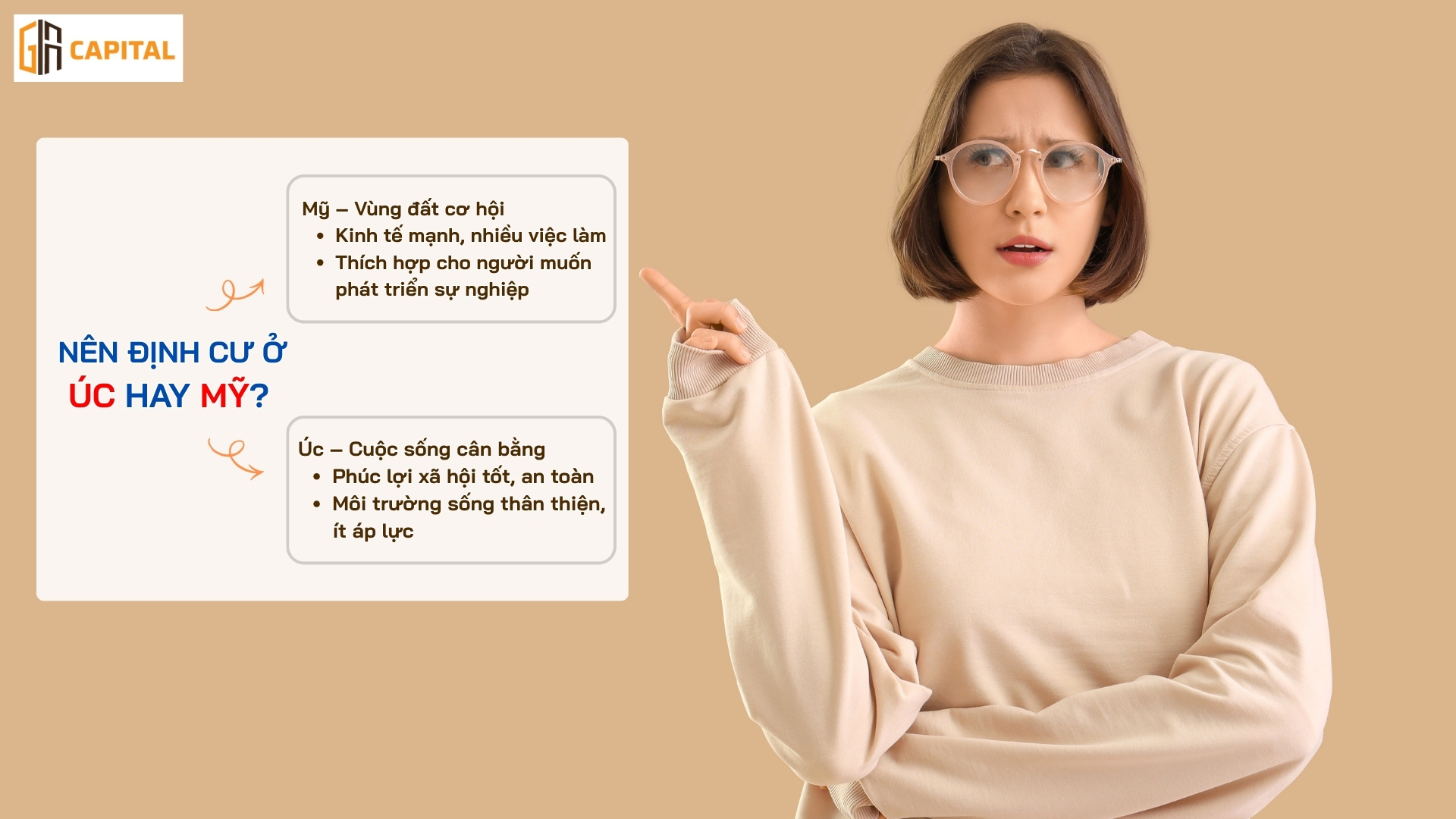 Nên định cư ở Úc hay Mỹ?