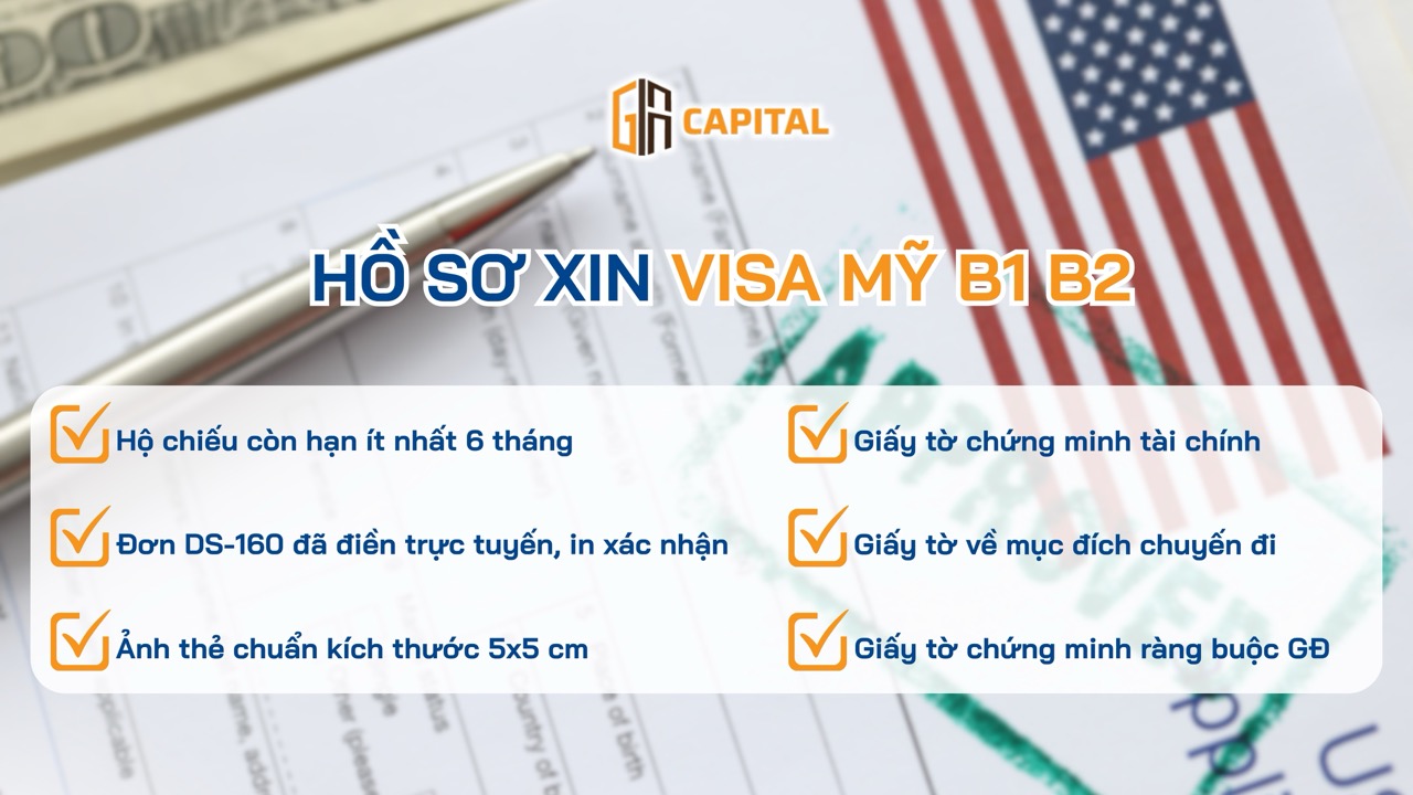 Điều kiện và hồ sơ xin visa Mỹ R B1 B2