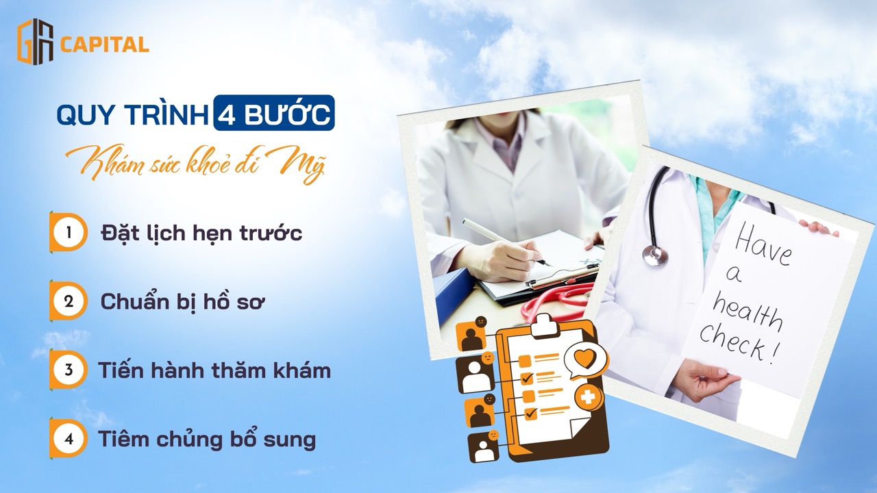 Quy trình khám sức khỏe định cư Mỹ